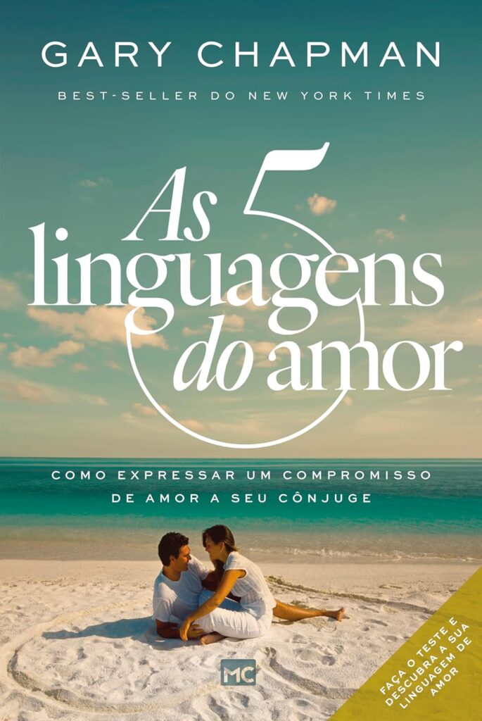 Montagem com as capas dos 5 melhores livros para homens: O Obstáculo é o Caminho, Essencialismo, Como Fazer Amigos, CNV e As 5 Linguagens do Amor.